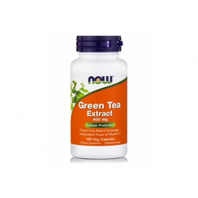 Антиоксидант NOW Green Tea Extract 400 mg 60% 100 капсул