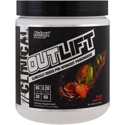 Предтрен Nutrex Outlift 248 гр