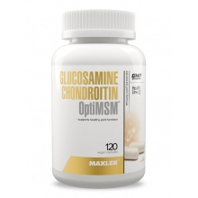 Хондропротектор MAXLER Glucosamine Chondroitin OptiMSM 120 капcул