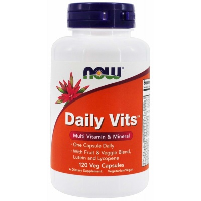 Витамины NOW Daily Vits Multi 120 капсул