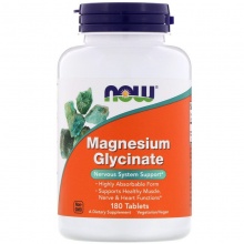 Витамины NOW Magnesium Glycinate 180 таблеток