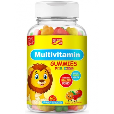 Витамины Proper Vit for Kids Multivitamin 60 жевательных конфет