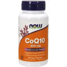 Антиоксидант NOW CoQ10 200 мг 60 капсул