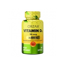 Витамины Orzax Vitamin D-3 2000 360 капсул