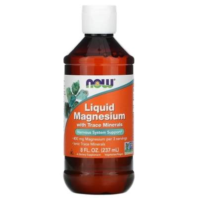 Витамины NOW Magnesium Liquid 237 мл