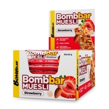Батончик Bombbar Мюсли неглазированный мультизлаковый 45 гр
