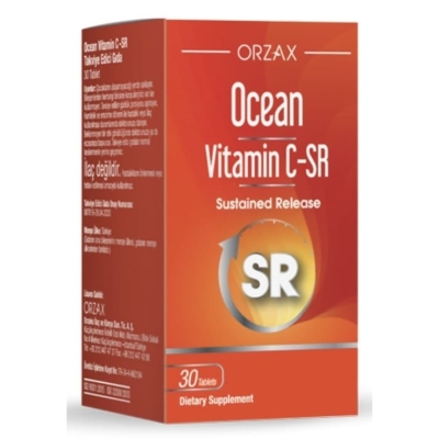 Витамины Orzax Ocean VITAMIN C-SR 30 таблеток