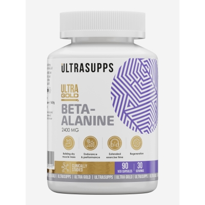 Аминокислота UltraSupps Beta-Alanine 90 капсул