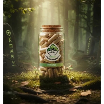Специальный препарат Мухоморыч Йохимбе кора 60 капсул