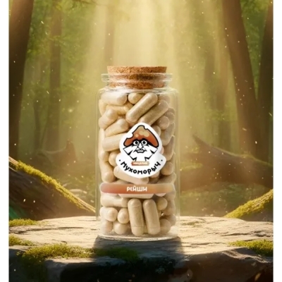 Специальный препарат Мухоморыч Рейши 60 капсул