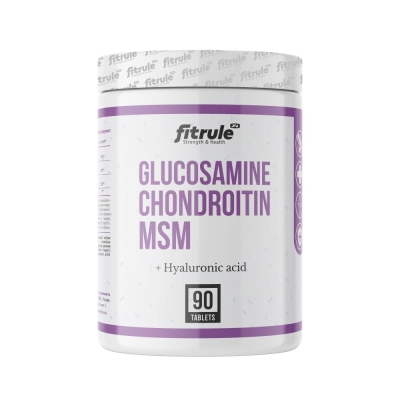Хондропротектор FitRule Glucosamine + Chondroitin + MSM 90 таблеток