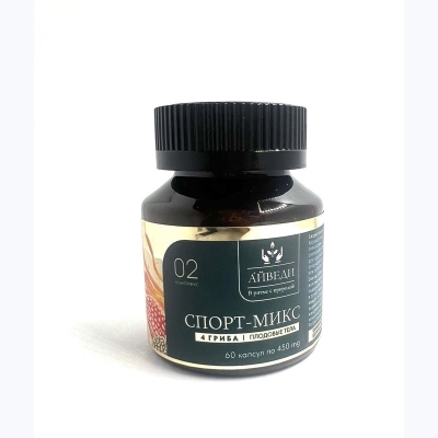 Специальный препарат Айведи Комплекс 4 гриба 60 капсул