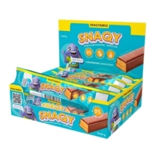 Батончик вафельный SNAQ FABRIQ Snaqy глазированный 23 гр