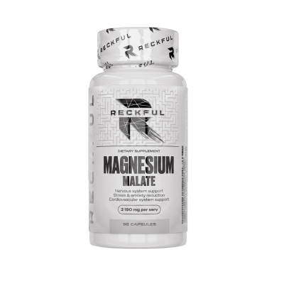 Витамины Reckful Magnesium Malate 90 капсул
