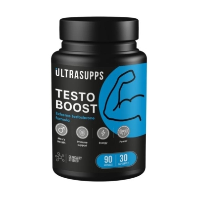 Тестобустер UltraSupps Testoboost 90 капсул
