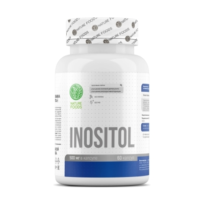 Витамины Nature Foods Inositol 60 капсул
